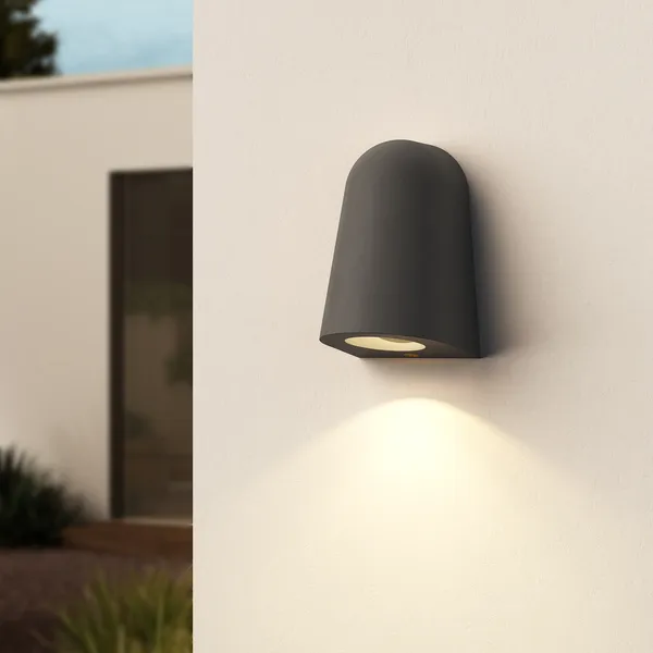 Mast Light Væglampe Charcoal Concrete