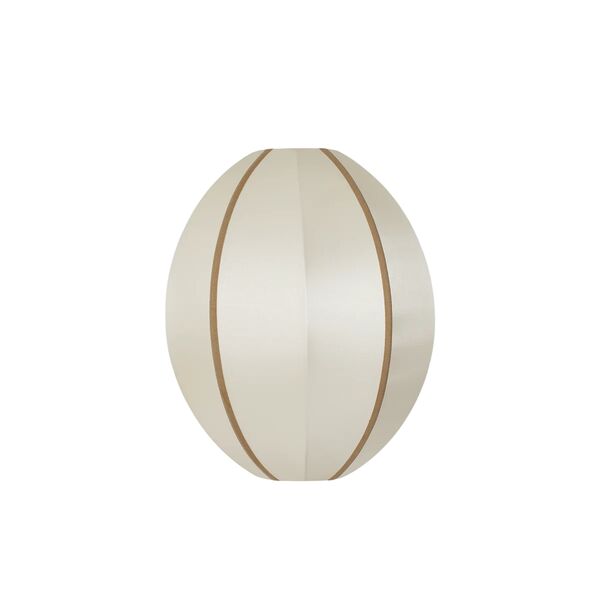 Oval Pantalla Pequeño Off-White/Amber