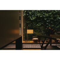 TMD Lampe de table Blanc/Nickel satiné