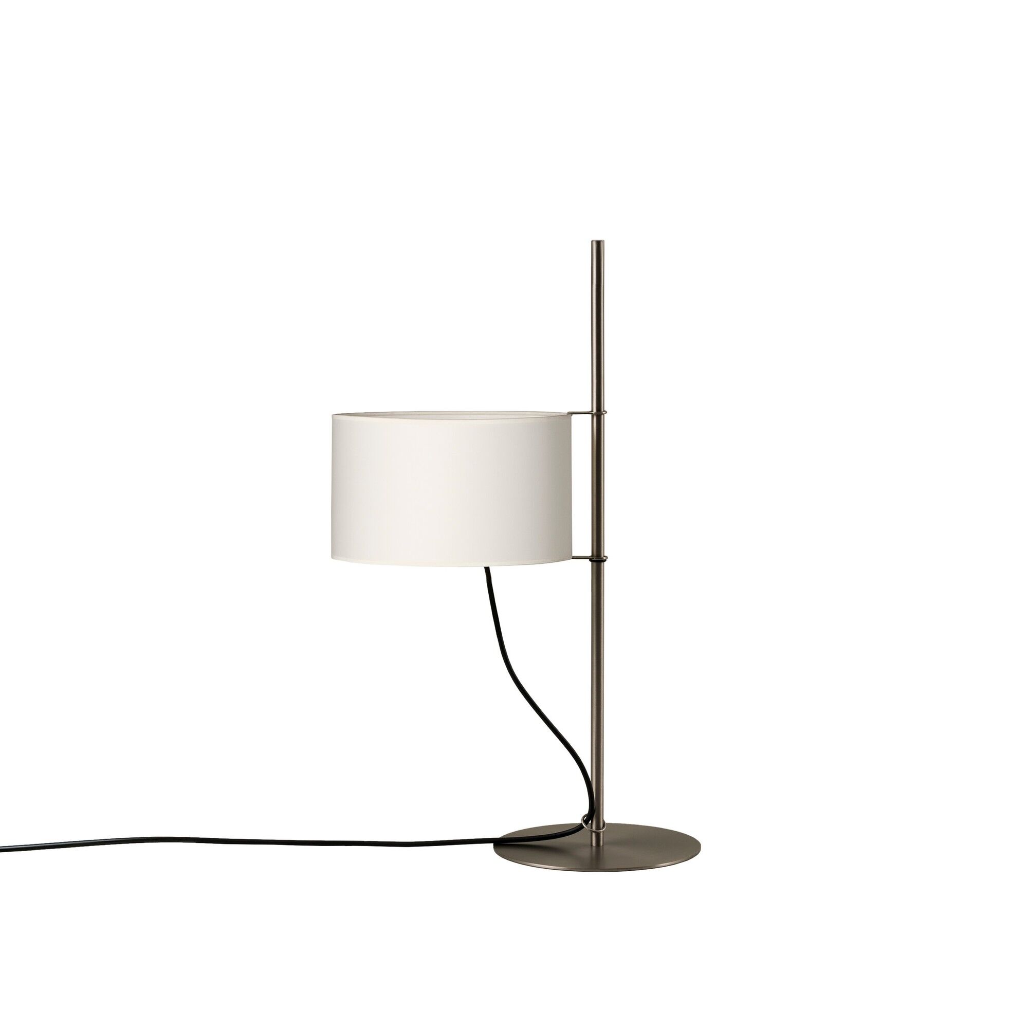 TMD Bordslampa Vit/Satin Nickel