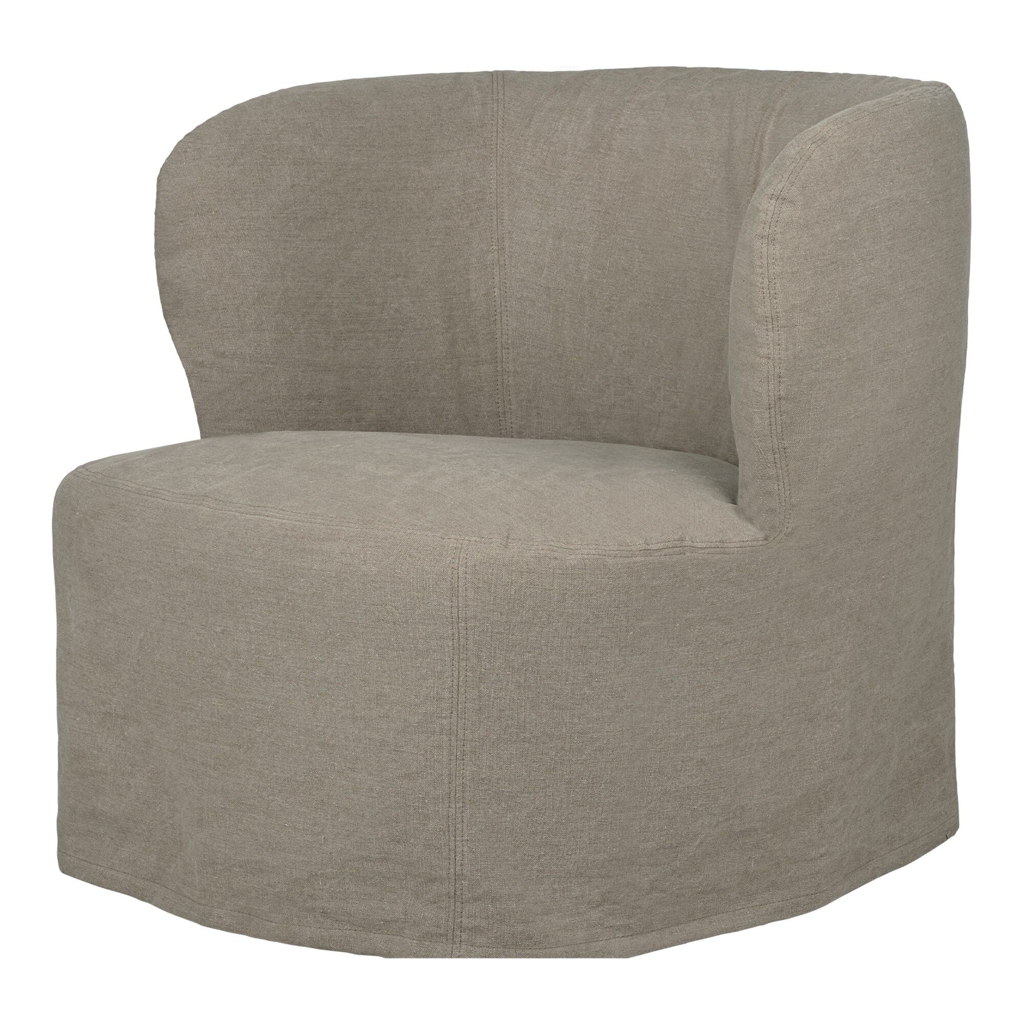 Stay Slipcover Lnestol Stor Linen 0024