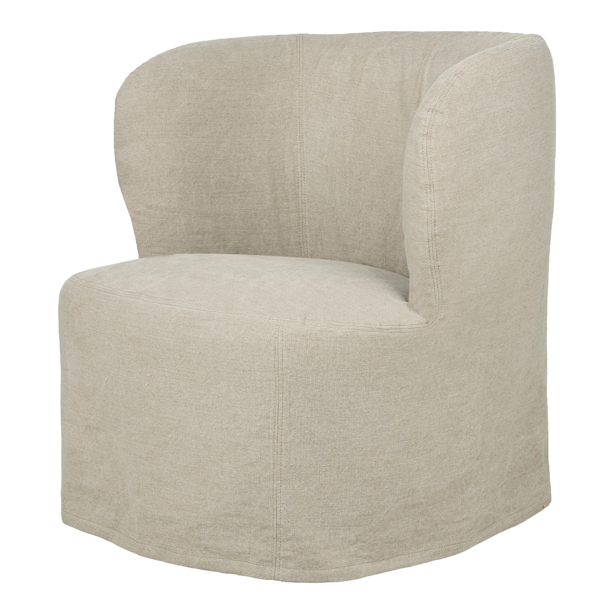 Stay Slipcover Lnestol Lille Linen 0023
