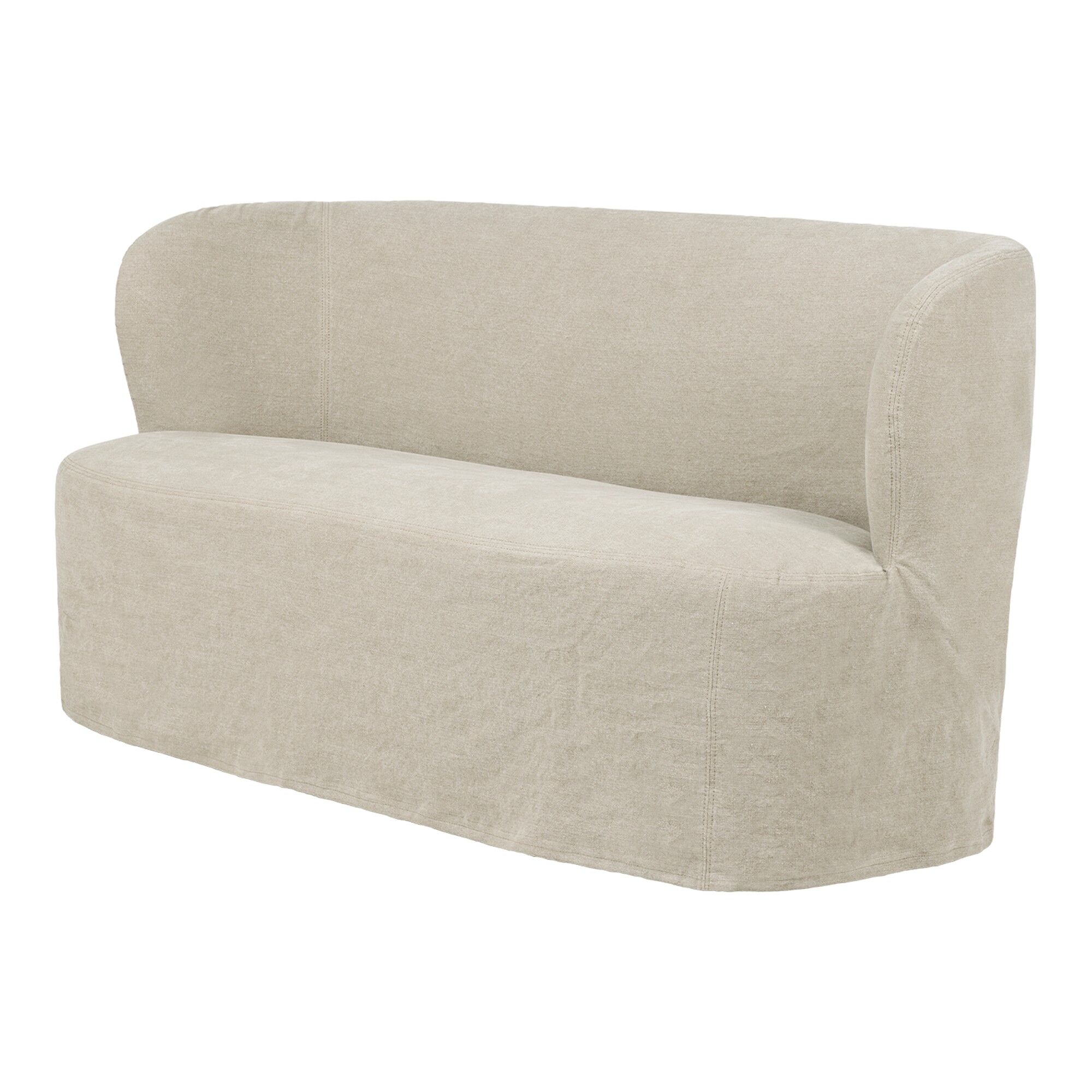 Stay Slipcover Sofa 150x70 cm Linen 0023
