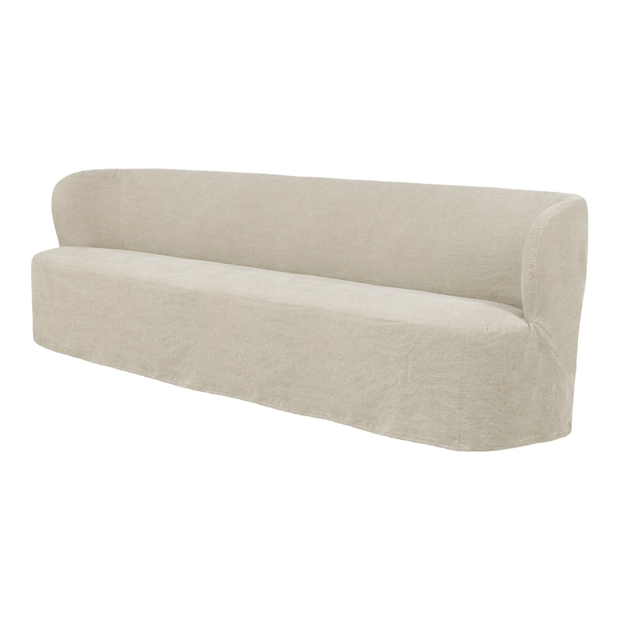 Stay Slipcover Sofa 260x70 cm Linen 0023