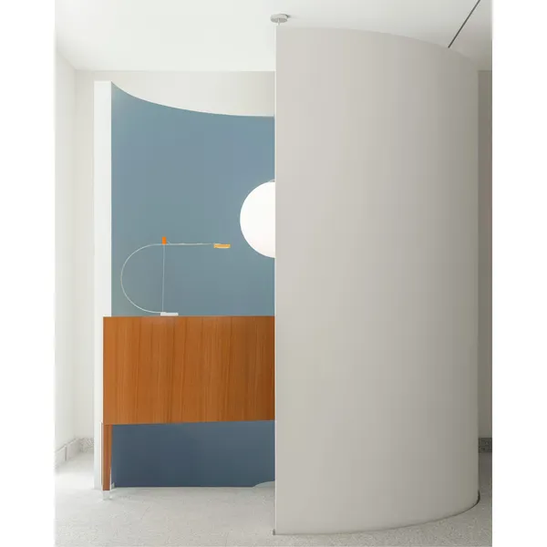 Cupido Bordlampe Poleret/Gul/Orange