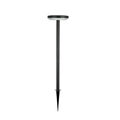 Otera Lampada Solare da Giardino Nera 50 cm