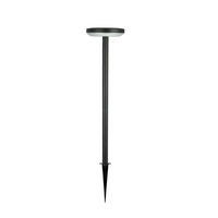 Otera Lampada Solare da Giardino Nera 50 cm