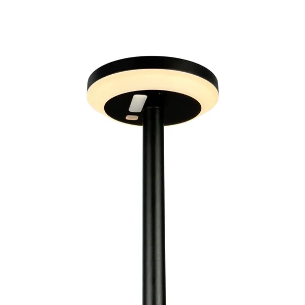 Otera Lampada Solare da Giardino Nera 50 cm
