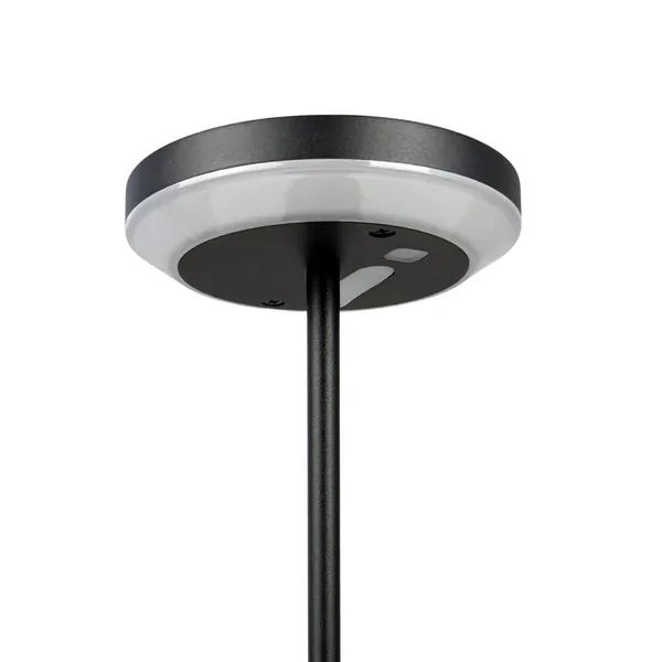 Otera Solar Garden Table Lamp Black