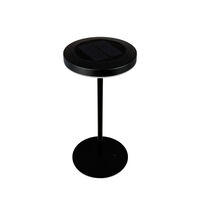 Otera Solar Garden Table Lamp Black