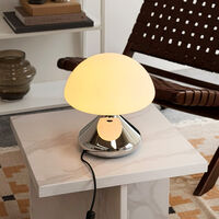 Trophy Lampada da Tavolo Cromo