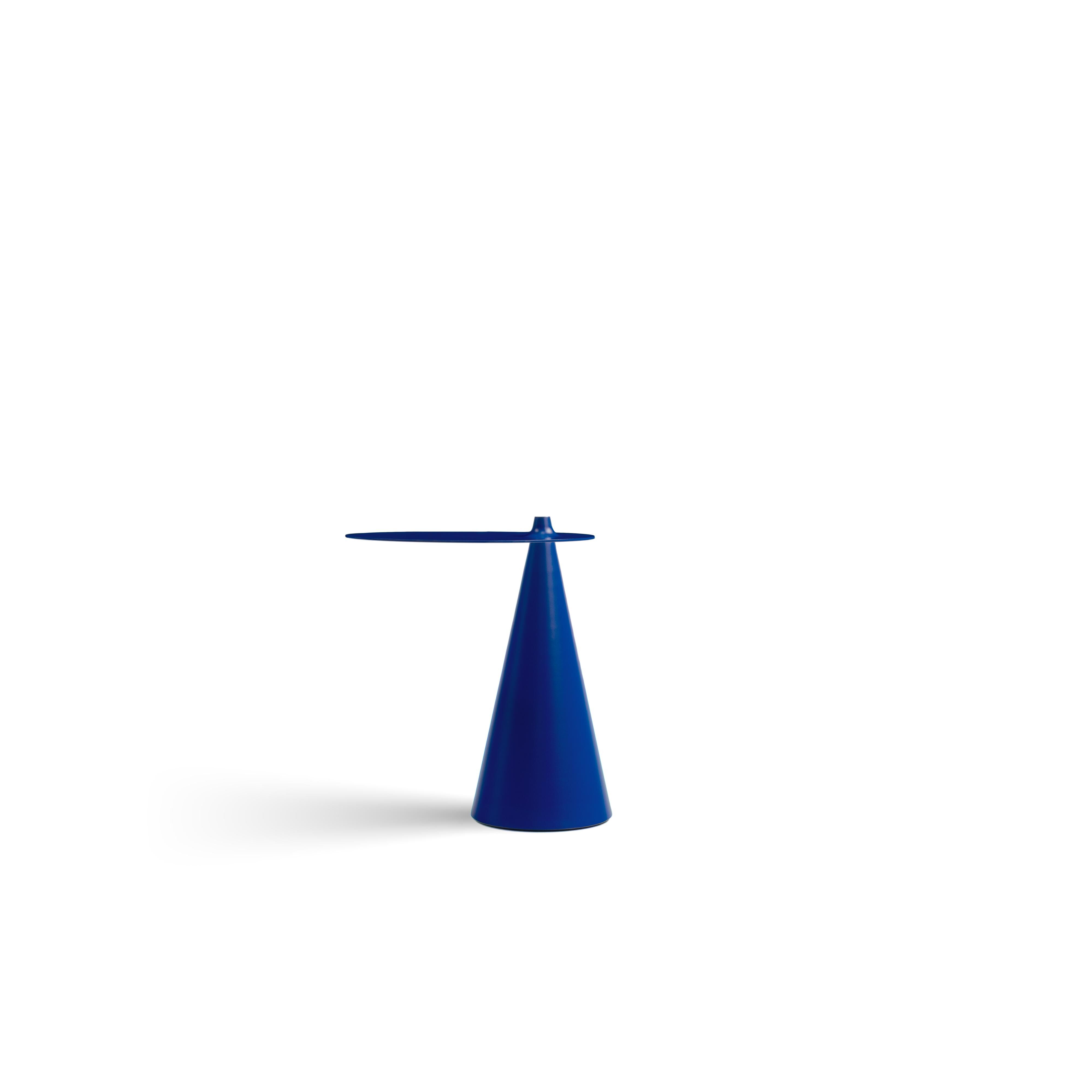 Fez Sidebord Oval Striking Blue