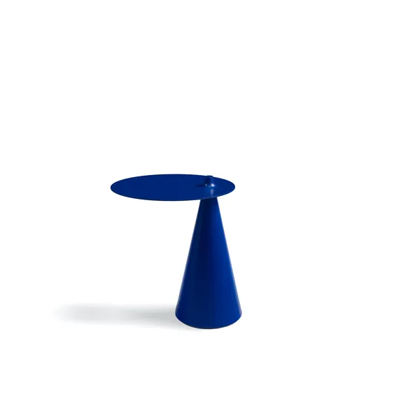 Fez Table d'Appoint Ovale Striking Blue