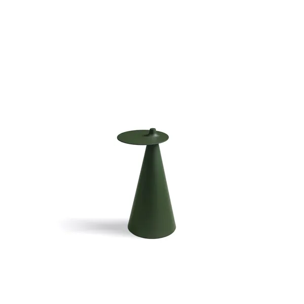 Fez Bijzettafel Rond Olive Green