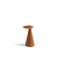 Fez Bijzettafel Rond Warm Amber