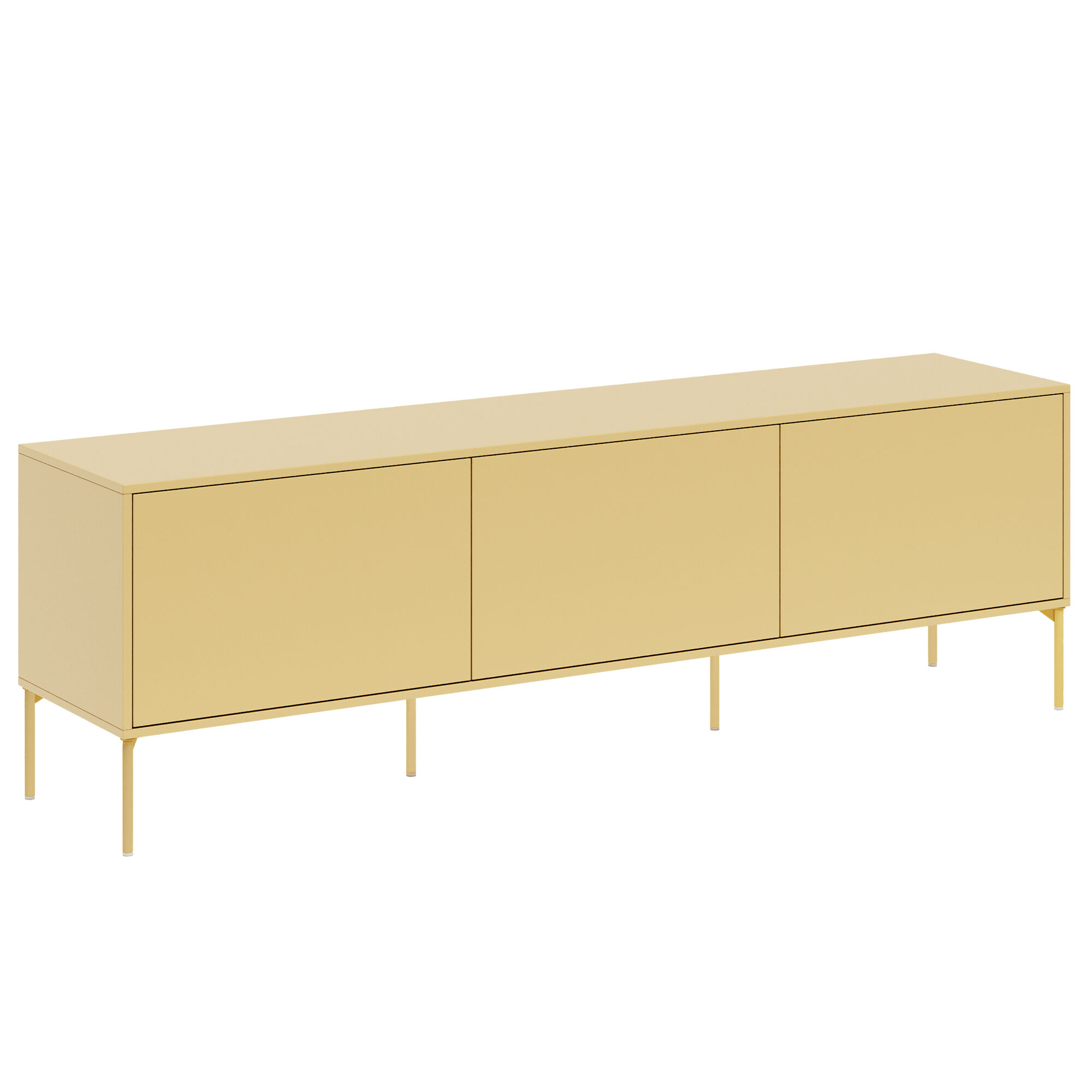 Bloc Banc TV 180 cm Jaune sable