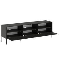 Bloc TV Bench 180 cm Black
