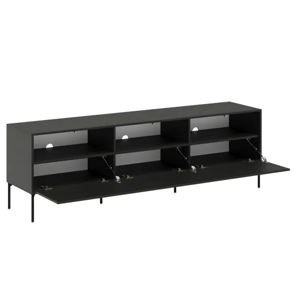 Bloc TV Bench 180 cm Black