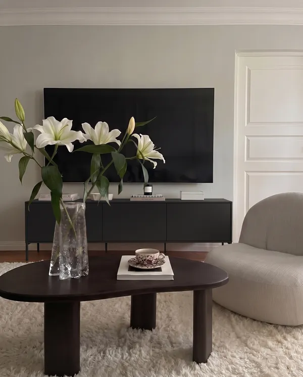 Bloc TV Bench 180 cm Black
