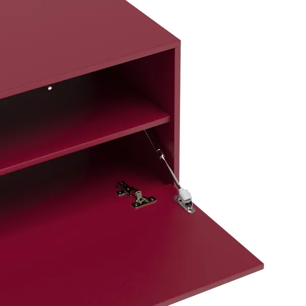 Bloc TV Bench 180 cm Garnet Red