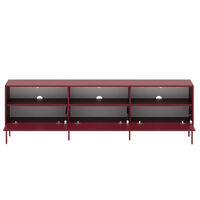 Bloc TV Bench 180 cm Garnet Red