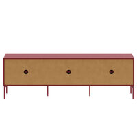 Bloc TV Bench 180 cm Garnet Red