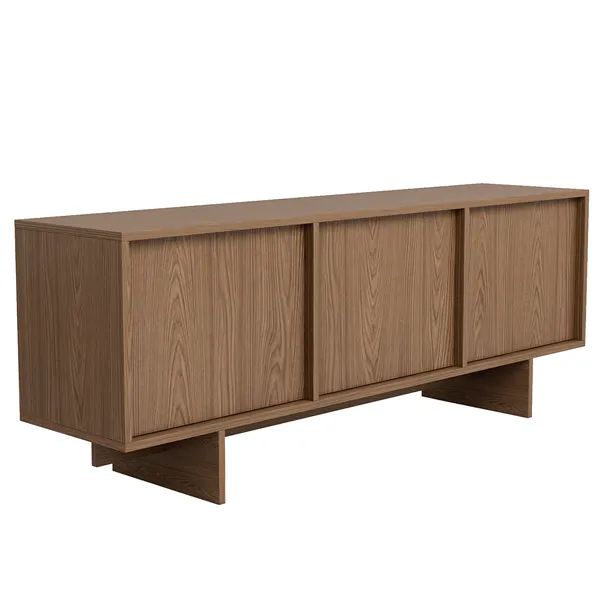 Japandi TV Bench Oak