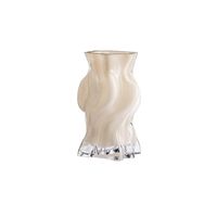 VENA Vase Medium Dark Cream