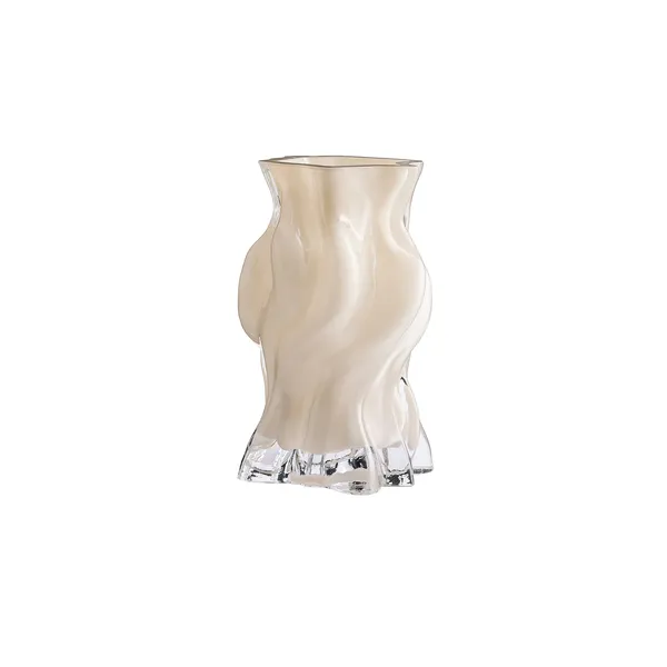 VENA Vase Medium Dark Cream