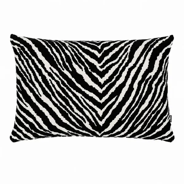 AACCC Zebra Cushion Cover 40x60 Black/White