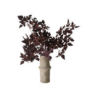 Leaves Bouquet Burgundy