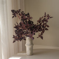 Leaves Bouquet Burgundy