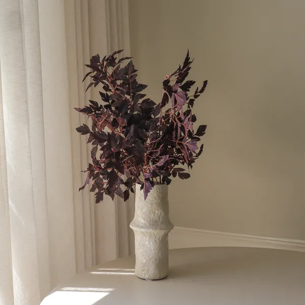 Leaves Bouquet Burgundy