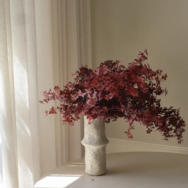 Maple Branch Bouquet Burgundy