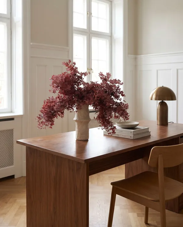 Maple Branch Bouquet Burgundy