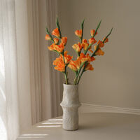 Gladiolus Flower Bouquet Orange