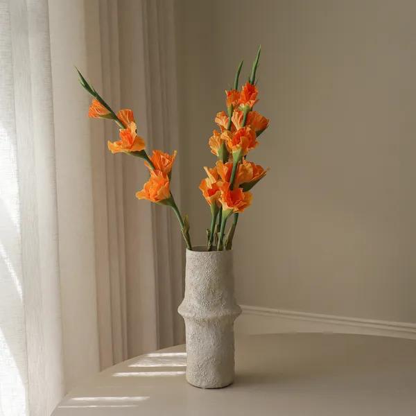 Gladiolus Flower Bouquet Orange