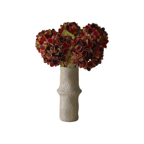 Hydrangea Bouquet Deep Burgundy
