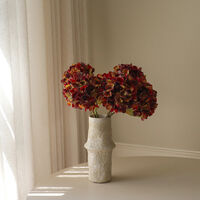 Hydrangea Bouquet Deep Burgundy