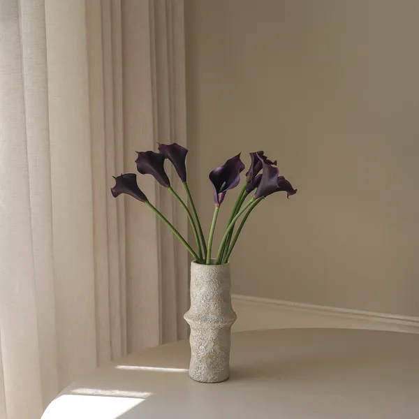 Calla Lily Bouquet Dunkelviolett