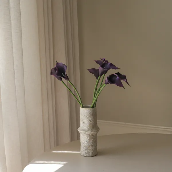 Calla Lily Bouquet Dunkelviolett