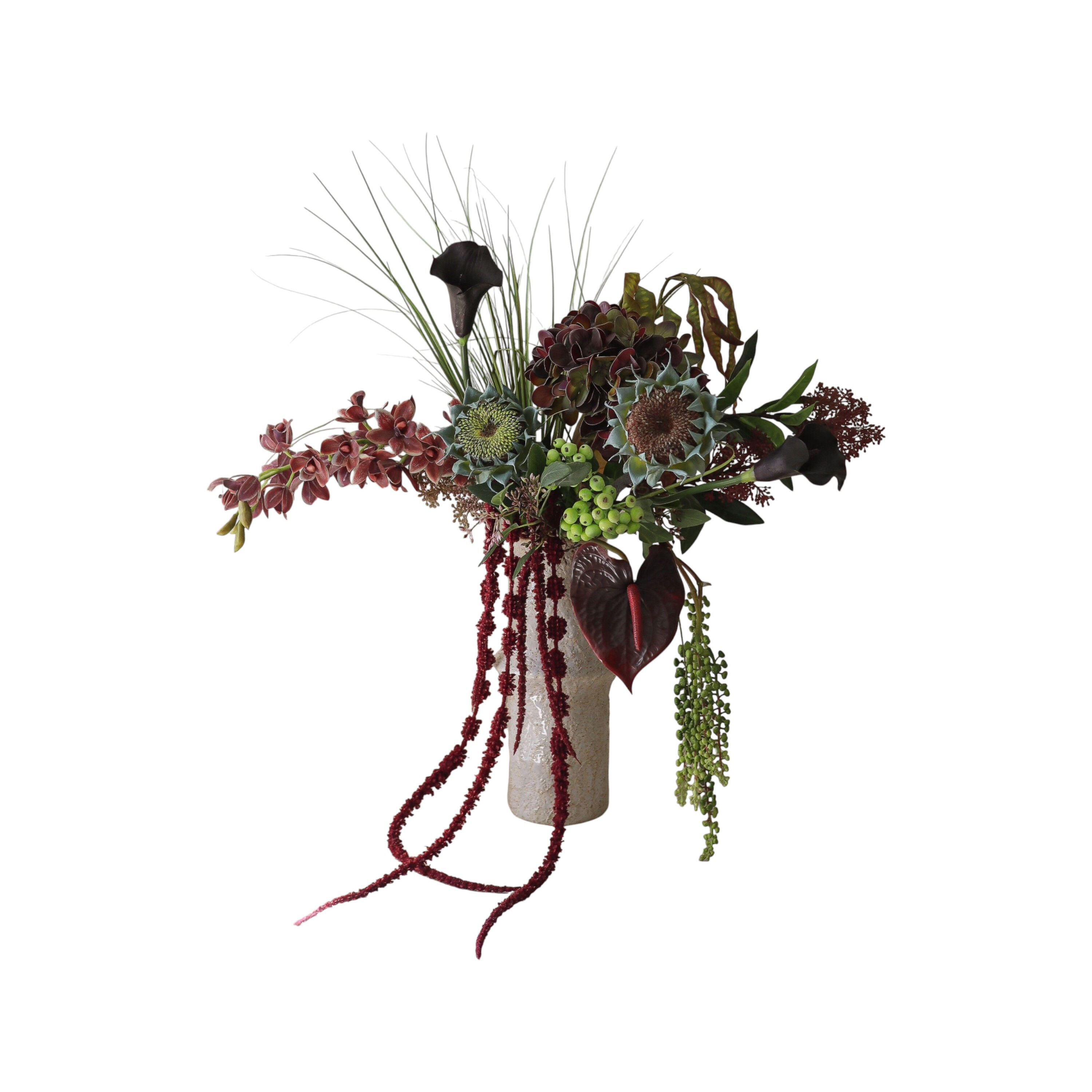 Woodland Nocturne Bouquet Burgundy