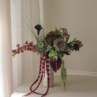 Woodland Nocturne Bouquet Burgundy