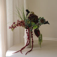 Woodland Nocturne Bouquet Burgundy