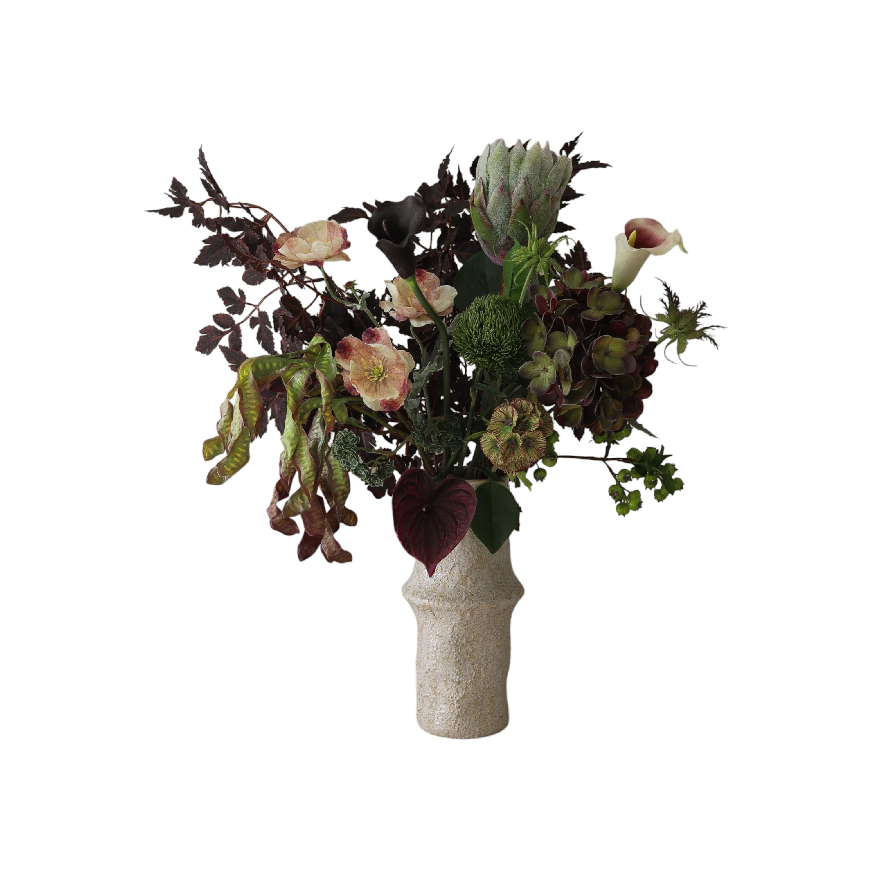 Mulberry Garden Bouquet Burgundy