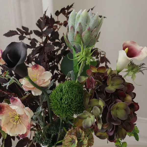 Mulberry Garden Bouquet Burgundy