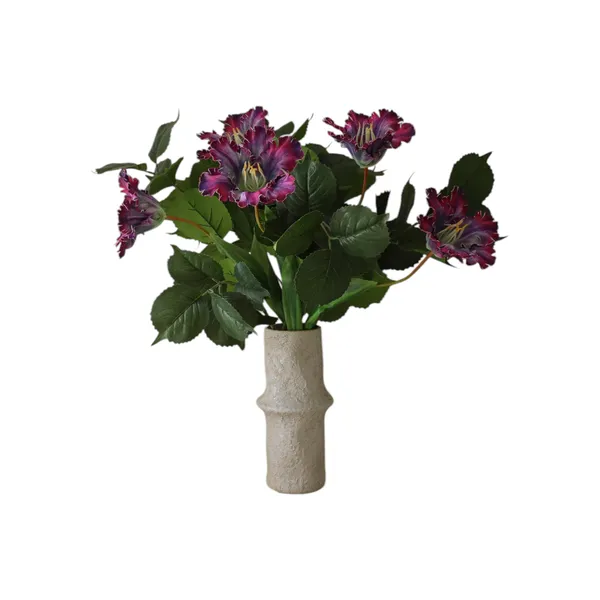 Plum Velvet Bouquet Purple