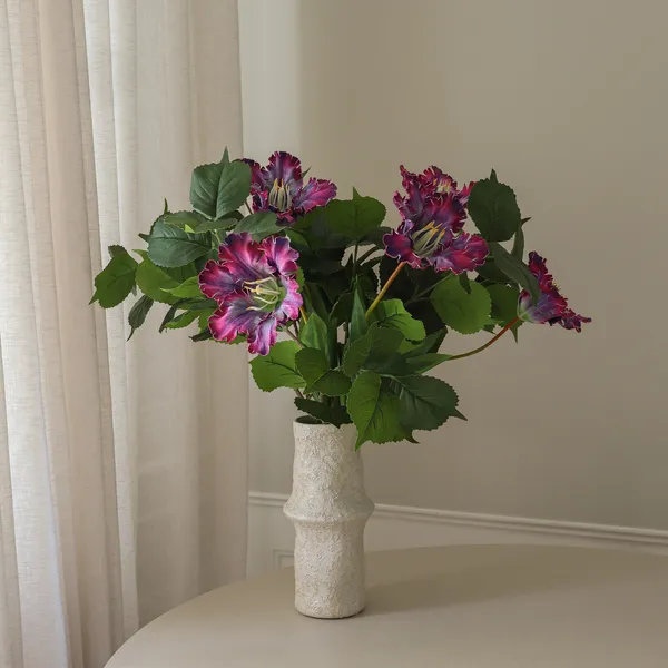 Plum Velvet Bouquet Purple