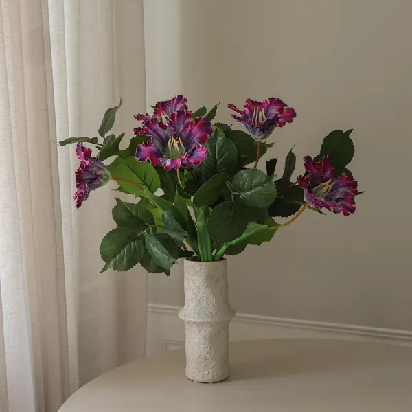Plum Velvet Bouquet Purple