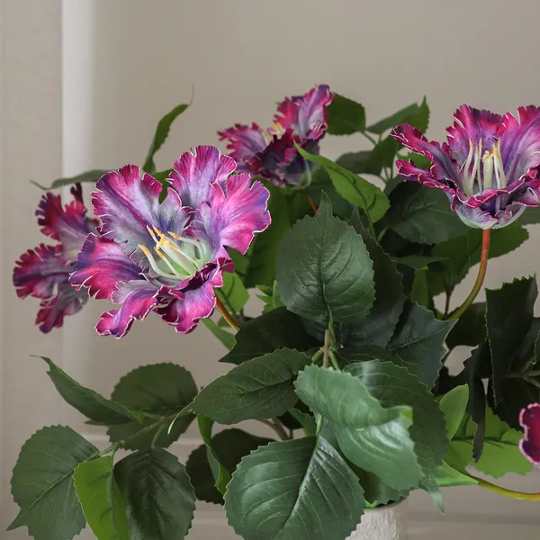 Plum Velvet Bouquet Purple